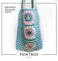 Granny Square Tote - Free Bag Crochet Pattern
