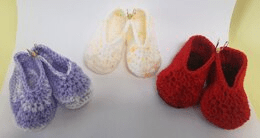 Baby Slipper Booties Baby Slipper Booties