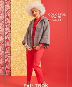Colourful Swing Coat - Free Crochet Pattern For Women in Paintbox Yarns Simply Chunky & Chunky Pots