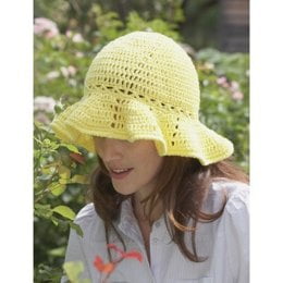 Sun Hat in Lily Sugar