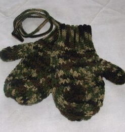 Men's Mitts on a String