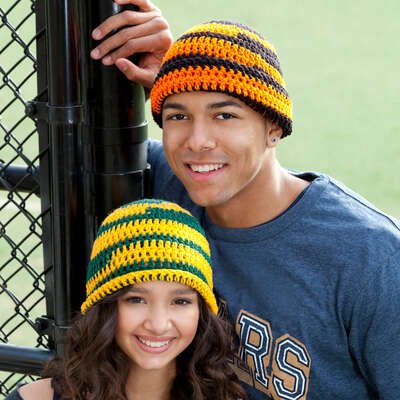 RED HEART GOT SPIRIT HAT RED HEART GOT SPIRIT HAT