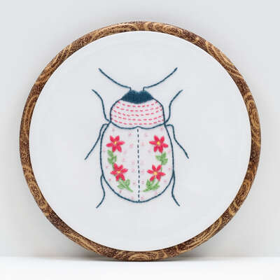 BEETLE EMBROIDERY DESIGN