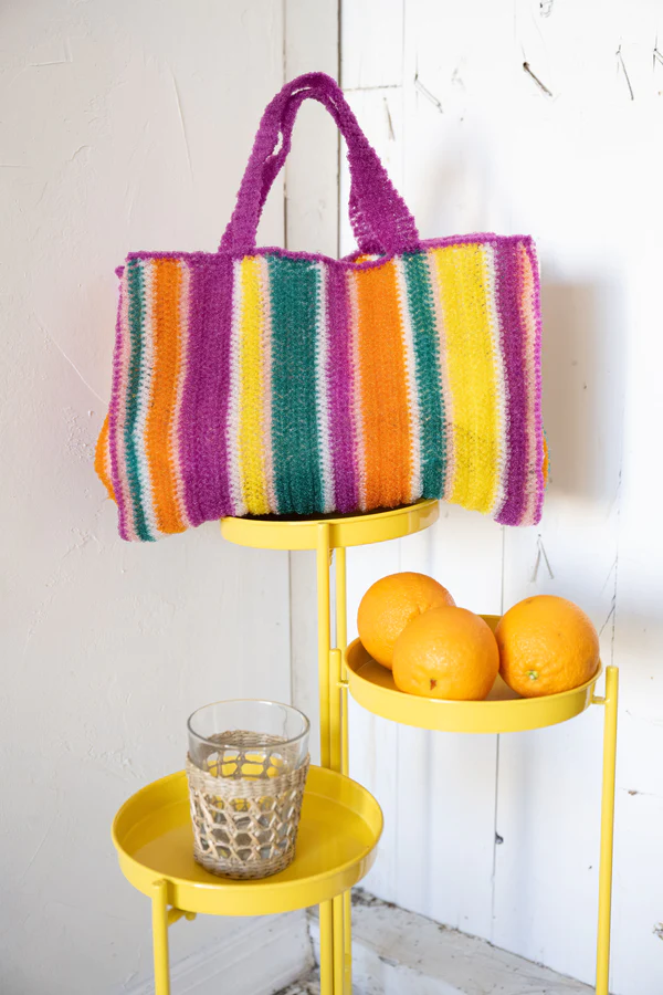Crochet Multicolor Bag