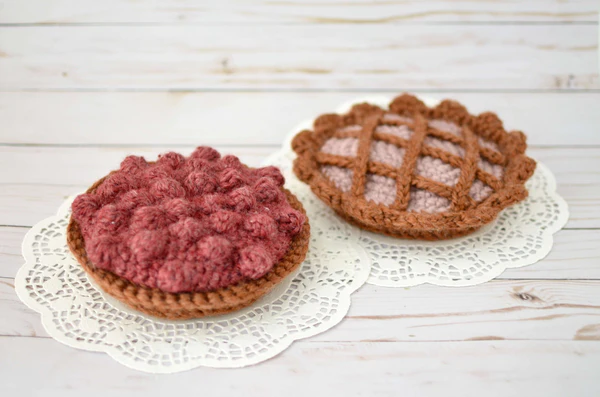 Crochet Fruit Pies