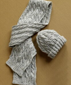 Herdwick Dell Hat and Scarf in Lion Brand Vanna's