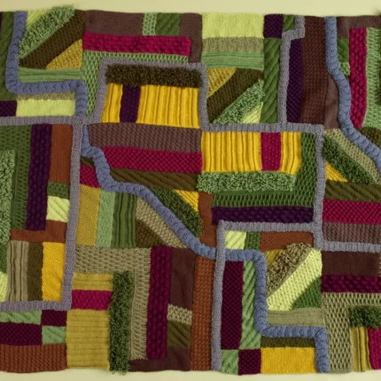 Knit And Crochet Landscape Afghan Pattern