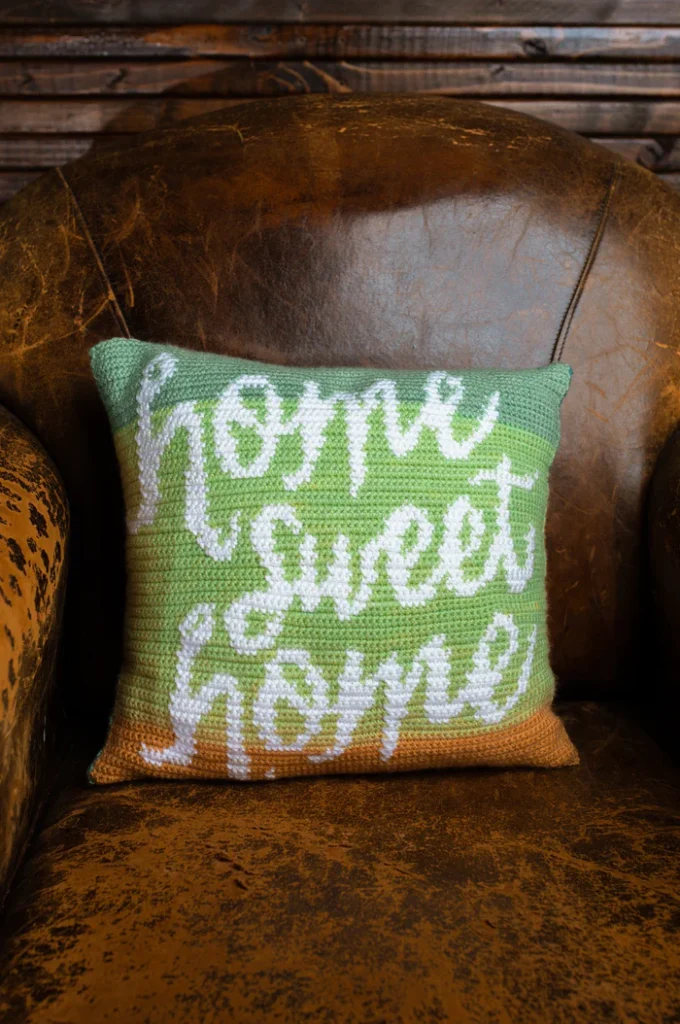 Home Sweet Home Pillow - Bepatterns