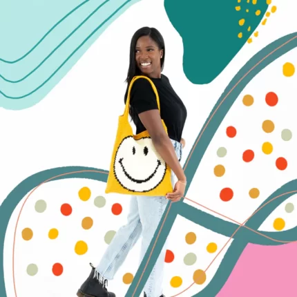 Smiley Face Tote
