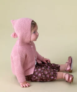 Soft and Warm Baby Hoodie Pattern (Knit)