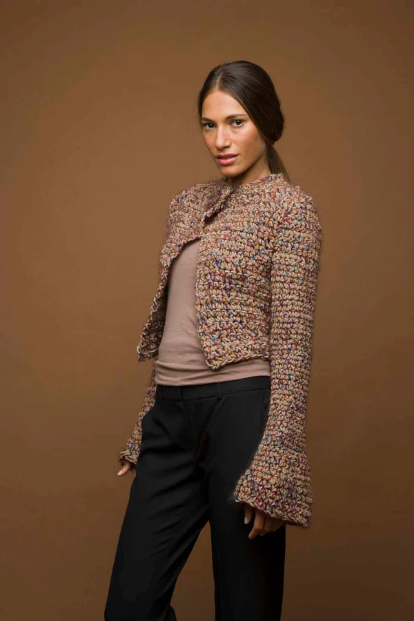 Crochet Short Jacket Pattern (Crochet)