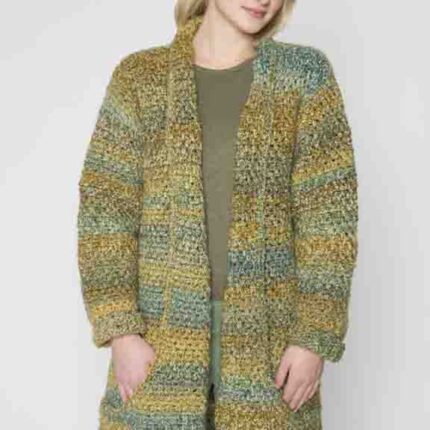 Flattering Jacket Pattern (Crochet) - Version 2