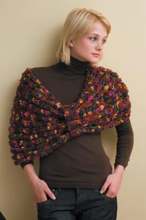 Flower Power Wrap Pattern (Knit)