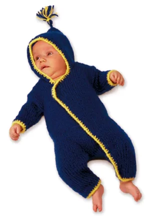 Knitted Baby Onesy Pattern