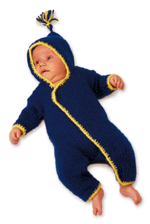 Knitted Baby Onesy Pattern