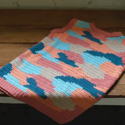 Modern Camo Top (Crochet)