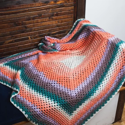 Rhyolite Granny Blanket (Crochet)