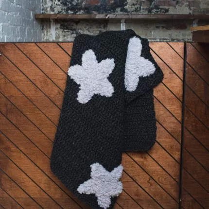 Sparkle Star Blanket (Crochet)