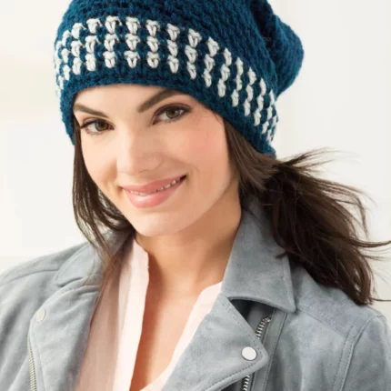 Two Color Slouch Hat