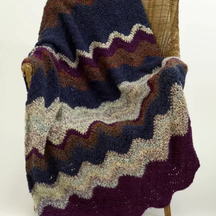 Crochet Ripple Afghan Pattern (Crochet) - Version 2