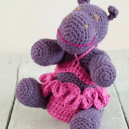 Heather The Hippo Pattern (Crochet)
