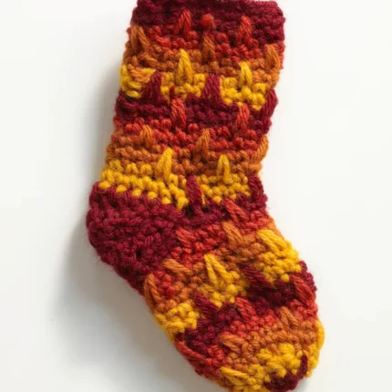 Spike Stitch Socks Pattern (Crochet)