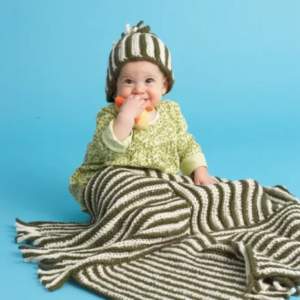 Squiggles Baby Blanket Pattern (Crochet)