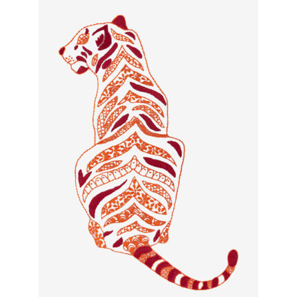 Cross Stitch Bengal Tiger