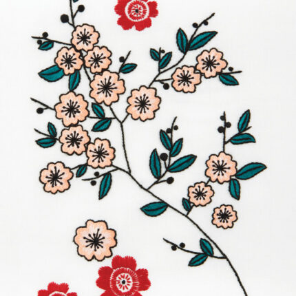 Cherry Blossom Embroidery Patterns