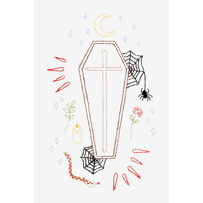 Deathly Night Embroidery Pattern