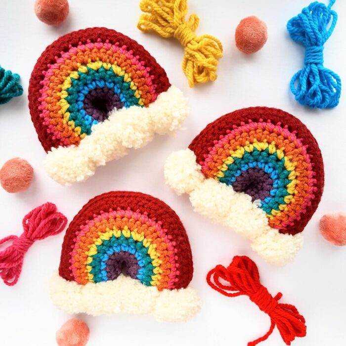 Crochet Rainbow Stuffie