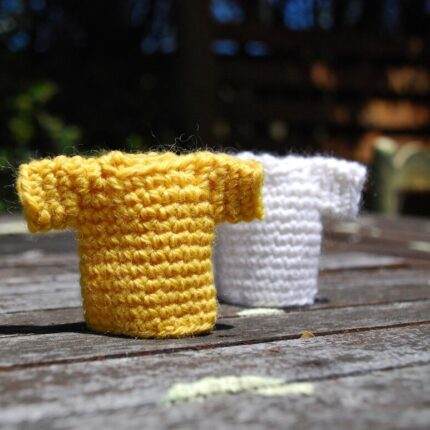 Crochet Yellow Cardigan