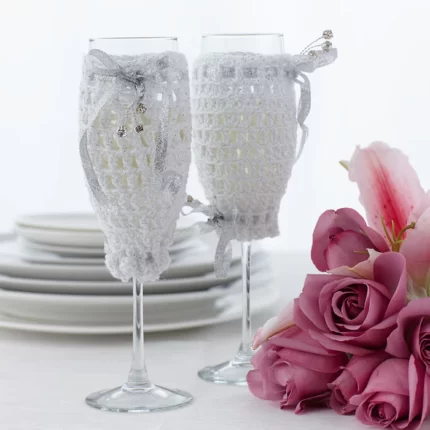 Champagne Glass Cover
