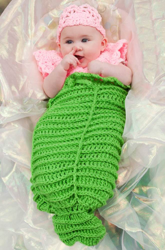 Baby Mermaid Cocoon