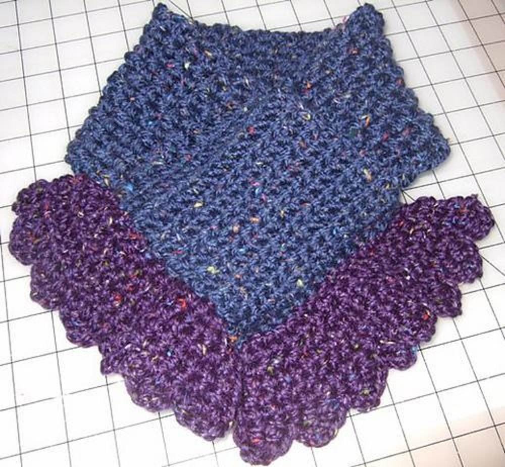 Crocheted Scarflette Crocheted Scarflette