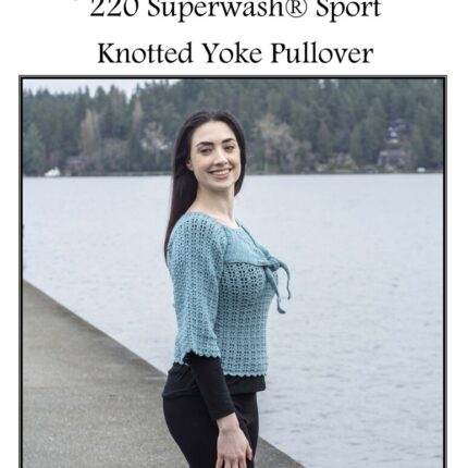 Knotted Yoke Pullover