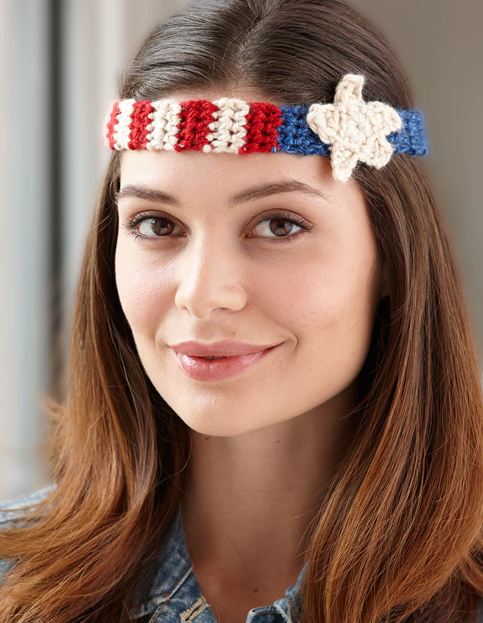 Flag Headband Pattern