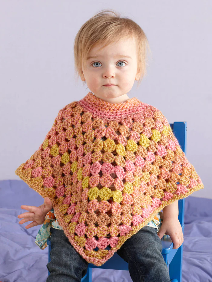 Seashell Poncho Pattern - Bepatterns