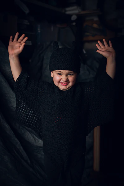 crochet Bat Costume crochet Bat Costume