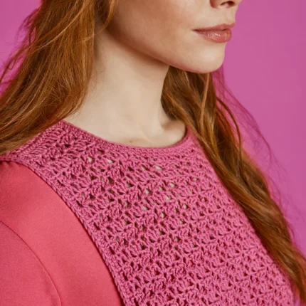 Crochet Shell Sweater