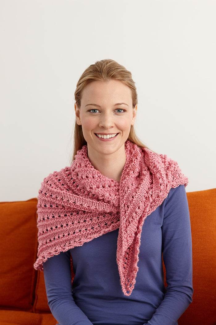 Free crochet Triangle Shawl Pattern - BePatterns