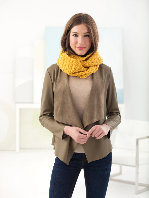 Crochet Cottonwood Cowl Crochet Cottonwood Cowl