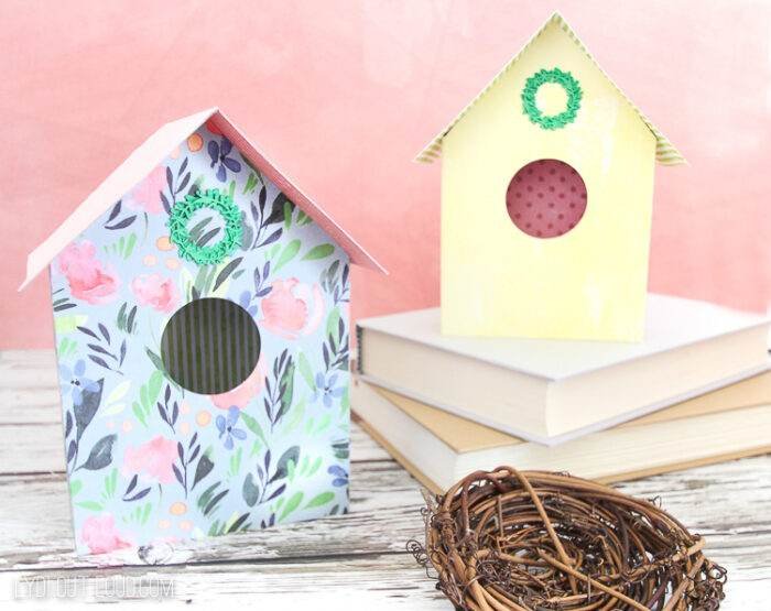 Paper Birdhouse set - Bepatterns