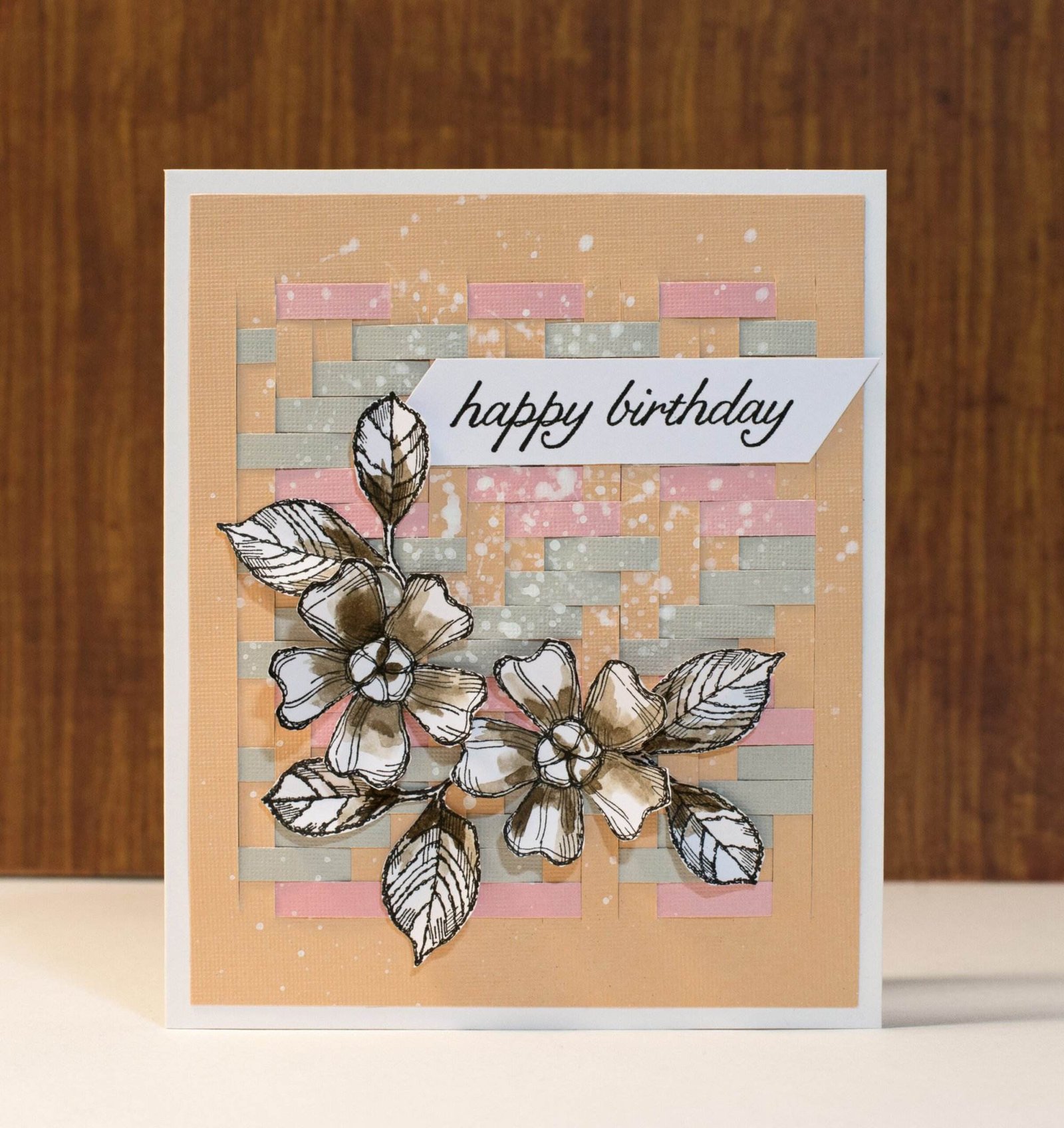 Paper Birthday Card - Bepatterns