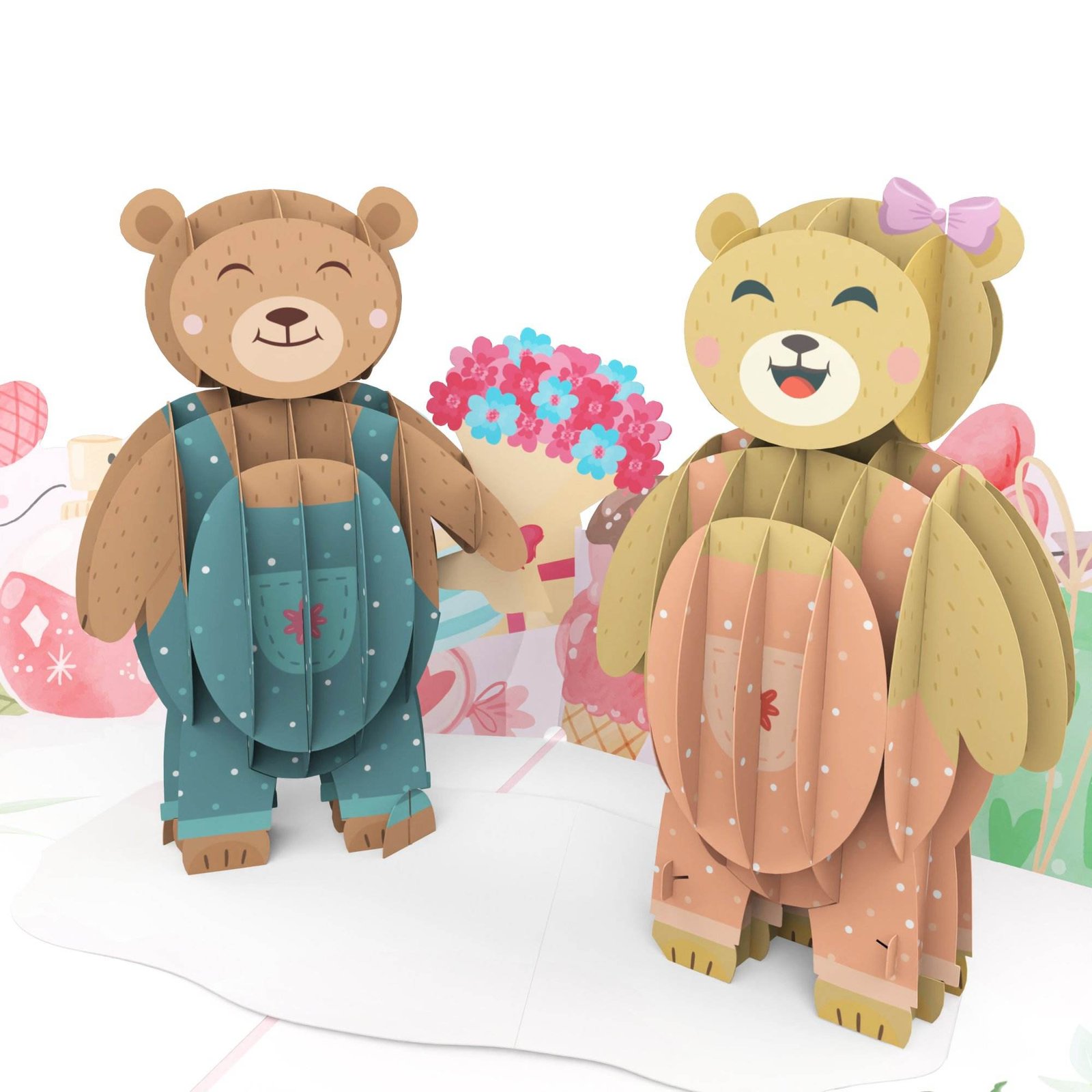 Paper Pop-up Card (Teddy Bear) Paper Pop-up Card (Teddy Bear)