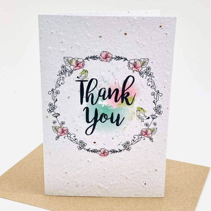 Paper Thank You Card - BePatterns