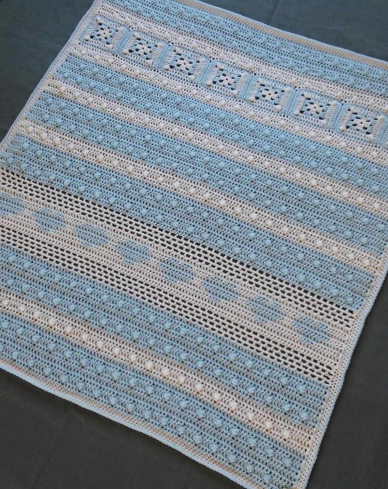 Snow Ball Baby Blanket Snow Ball Baby Blanket